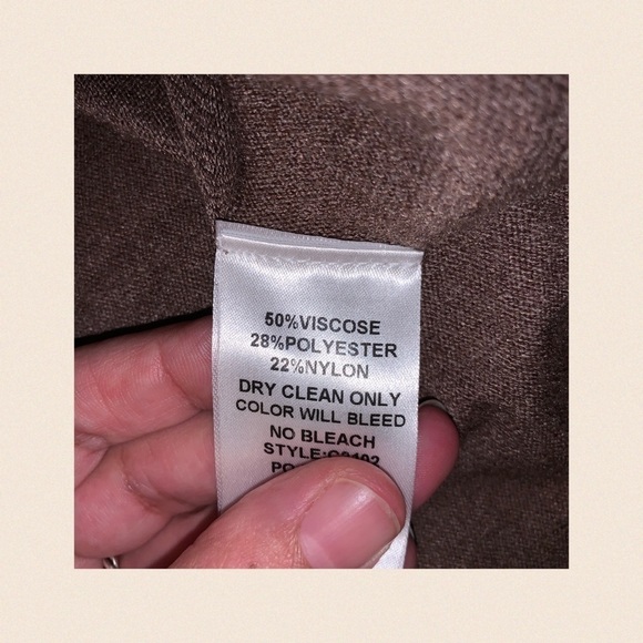 Softest Shawl Sweater w/Buttons & Fringe Hem - Picture 8 of 8